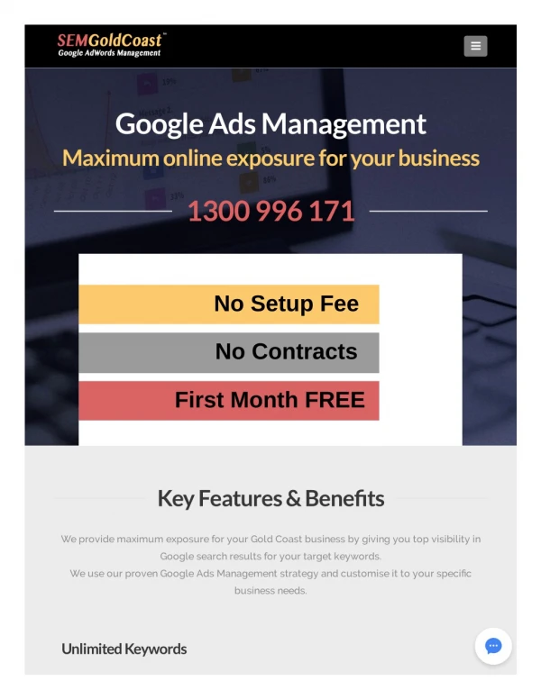 SEM Gold Coast - Google AdWords Management