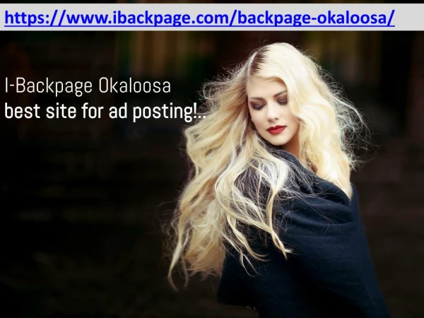 I-Backpage Okaloosa Site Similar To Backpage