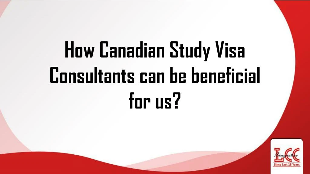 how canadian study visa consultants