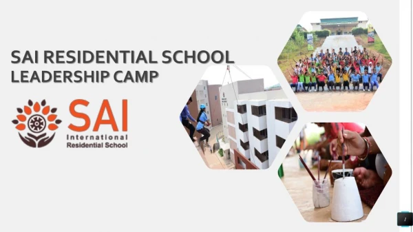 SAI Residential School Leadership Camp - Best Boarding School in Odisha