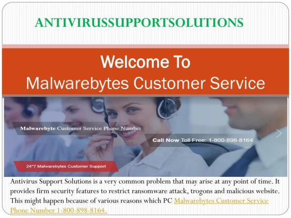 Malwarebytes Customer Service Phone Number 1-800-898-8164