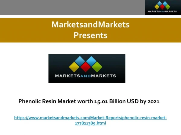 Phenolic Resin Market worth 15.01 Billion USD by 2021