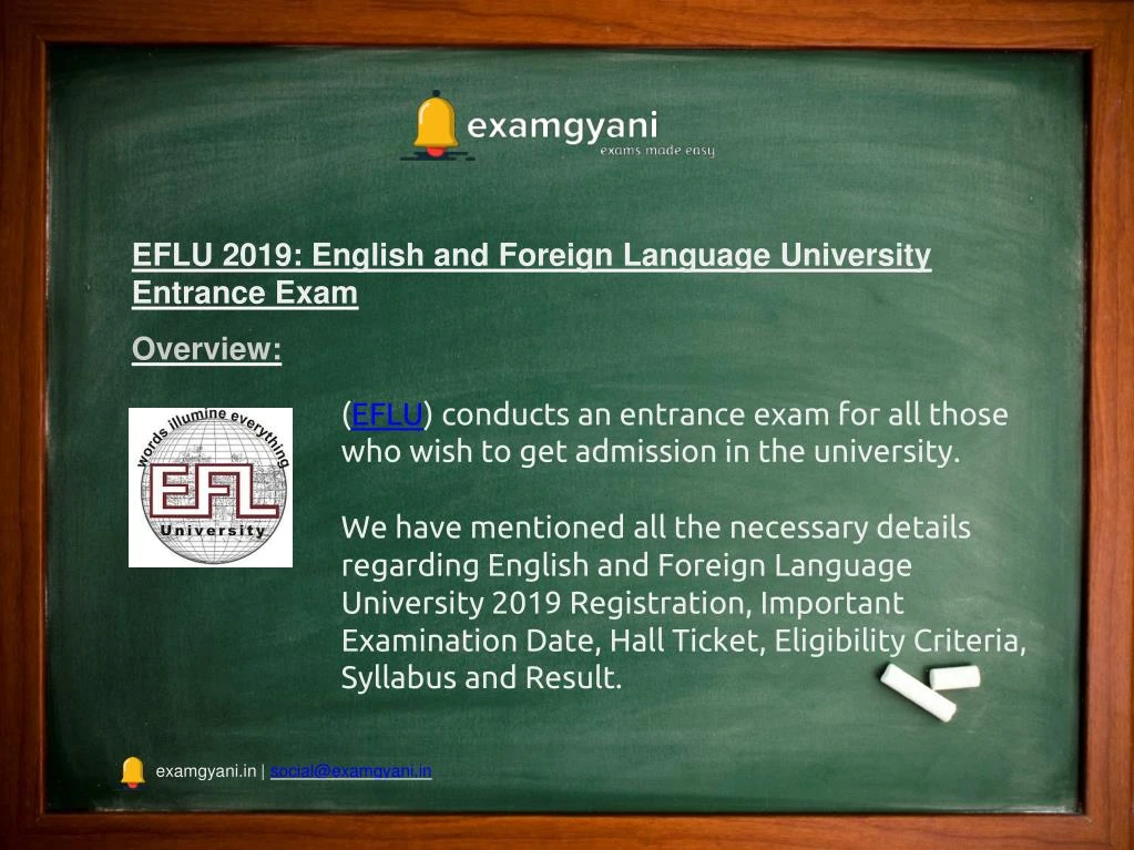 eflu 2019 english and foreign language university