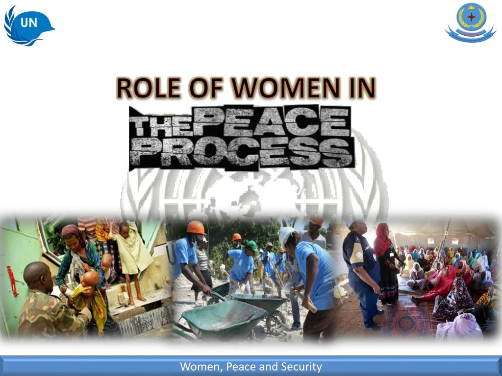 role of women in peace process