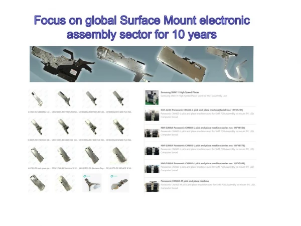 Focus on global Surface Mount electronic assembly sector