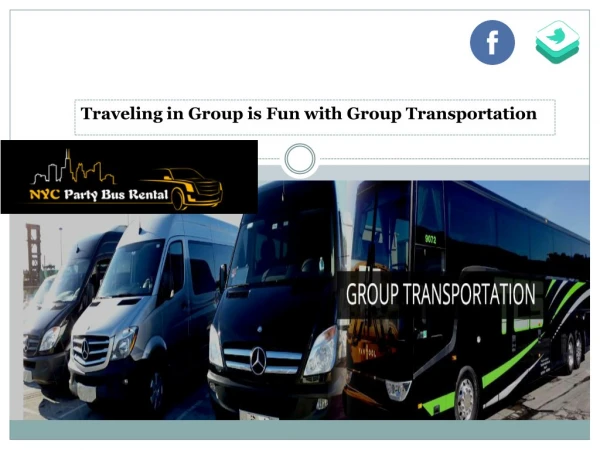 Traveling in Group is Fun with Group Transportation