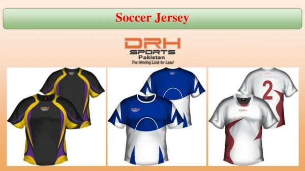Boost the Confidence of Your Team with Perfect Soccer Jersey