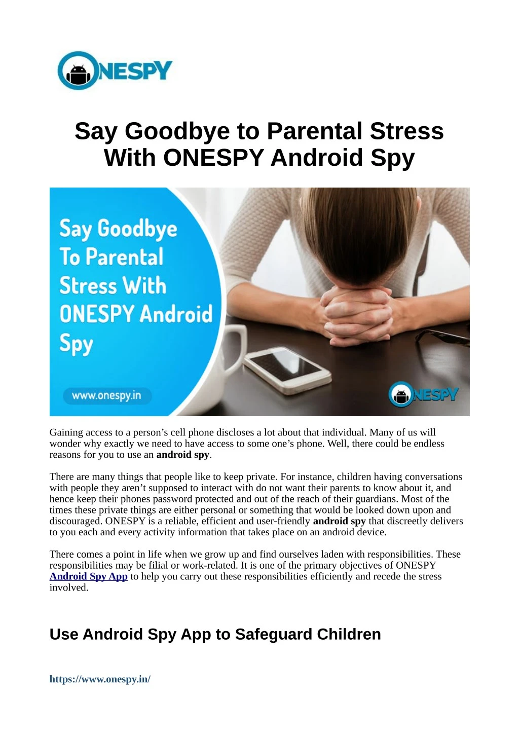 say goodbye to parental stress with onespy
