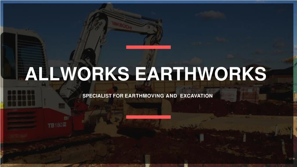 allworks earthworks