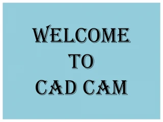 3D CAD SYSTEM - slide 1