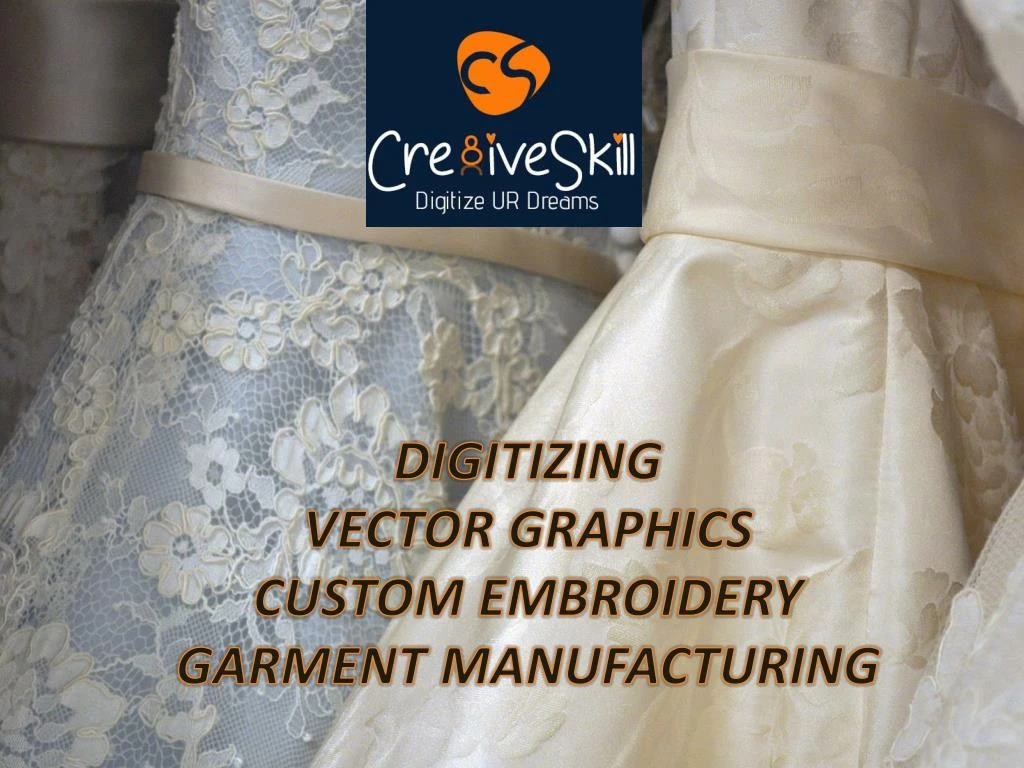 digitizing vector graphics custom embroidery