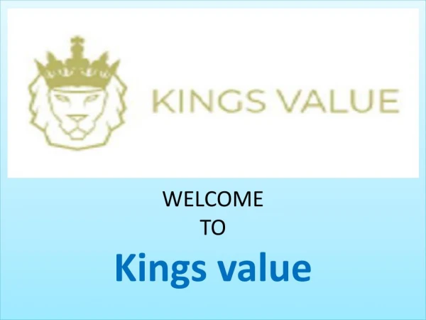 Kings value