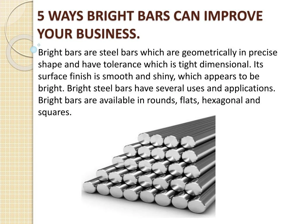 5 ways bright bars can improve your business