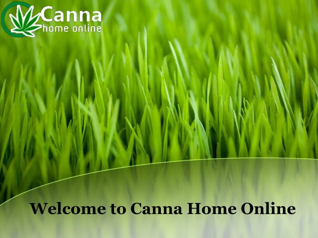 welcome to canna home online