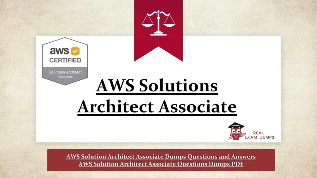 aws solutions architect associate
