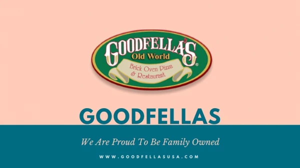 Italian Food Staten Island | Goodfellas