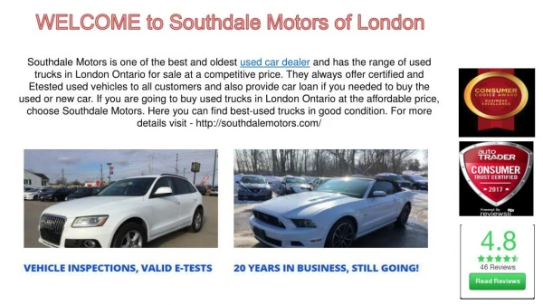 used cars ontario dealerships