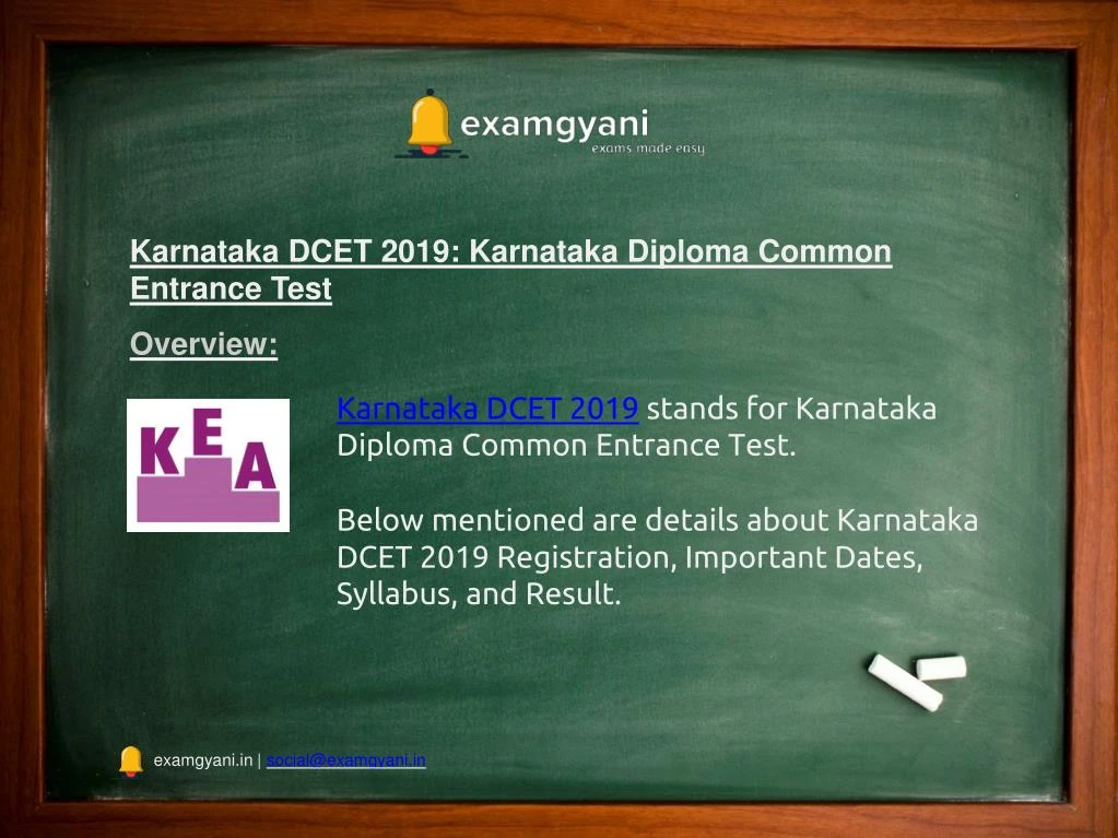 karnataka dcet 2019 karnataka diploma common