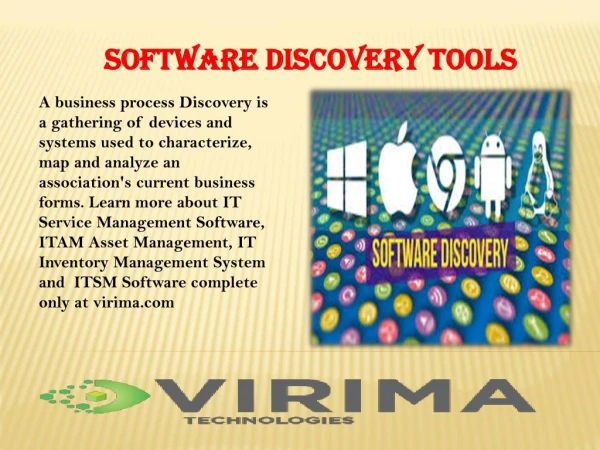 software discovery tools