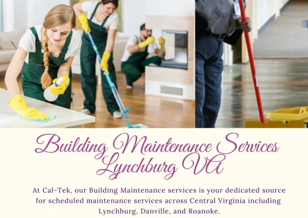 Building Maintenance Services Lynchburg VA