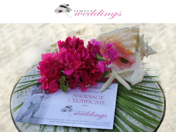 Organize A Perfect Destination Wedding In The Cayman Islands