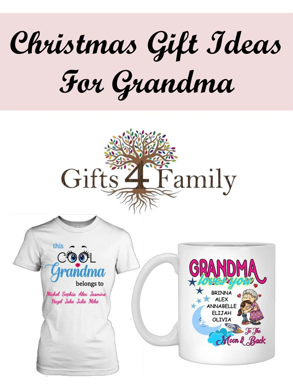 christmas gift ideas for grandma