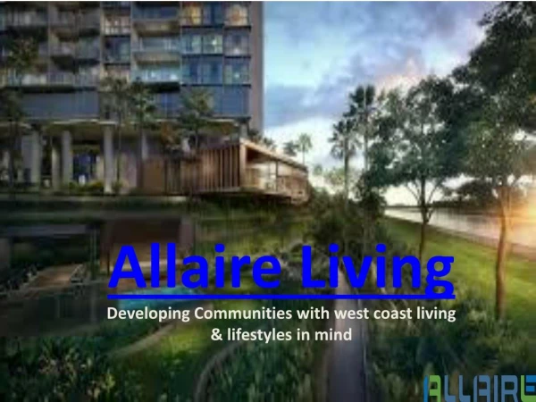 Allaire Living: New home builders
