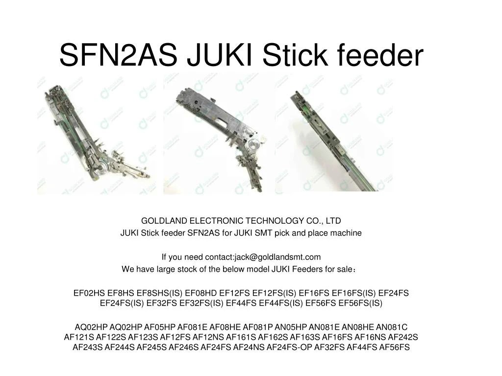 sfn2as juki stick feeder