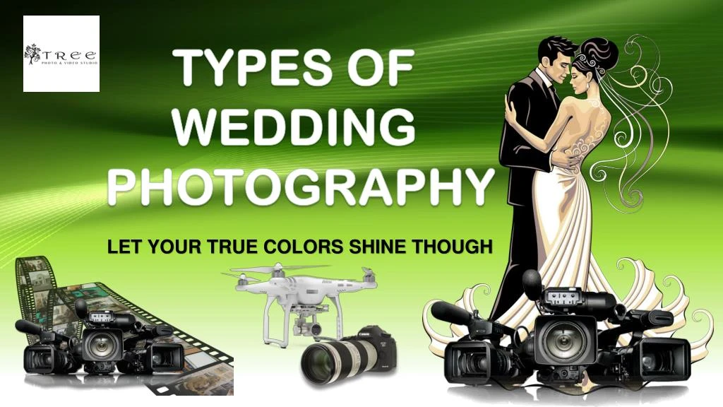 types of wedding photography