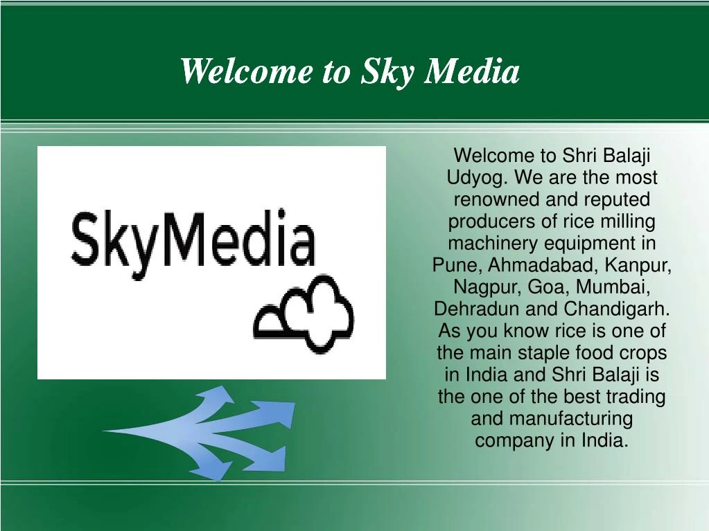 welcome to sky media