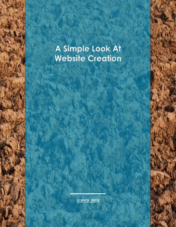 A Simple Look At Website Creation
