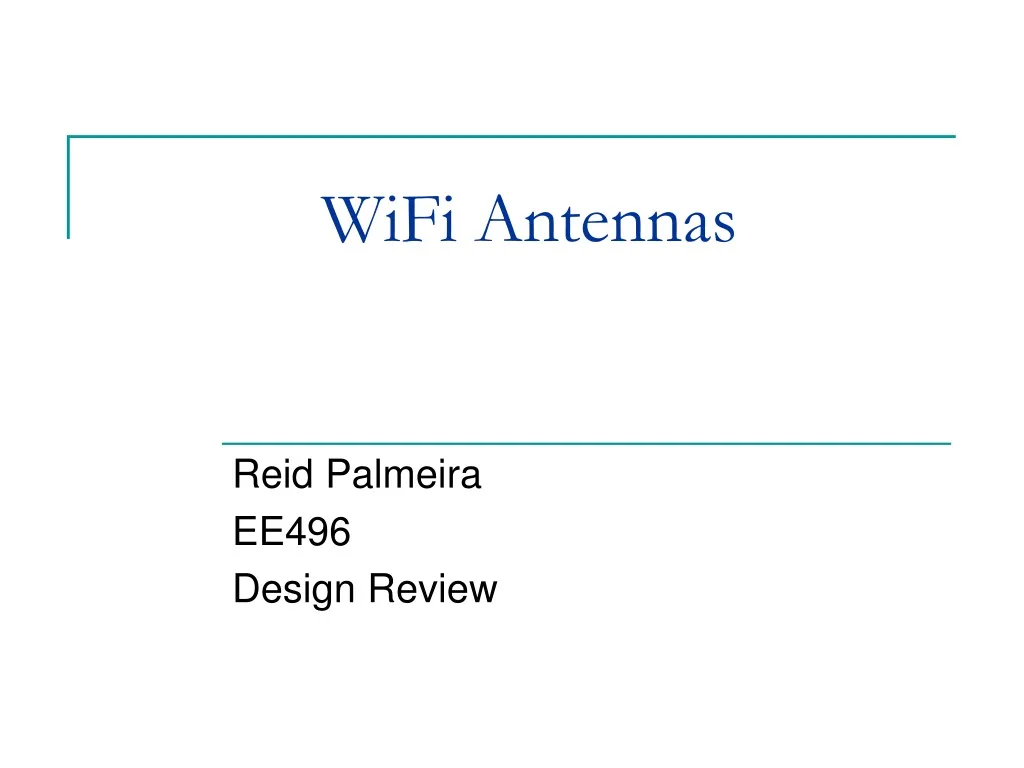 wifi antennas