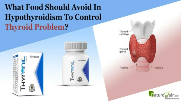 What Food Should Avoid in Thyroid Problem to Control Hypothyroidism?
