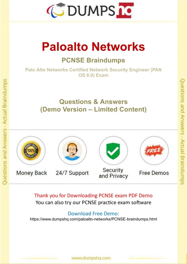 Paloalto Networks Certified Network Security Engineer PCNSE Paloalto Networks Exam - Recommendations