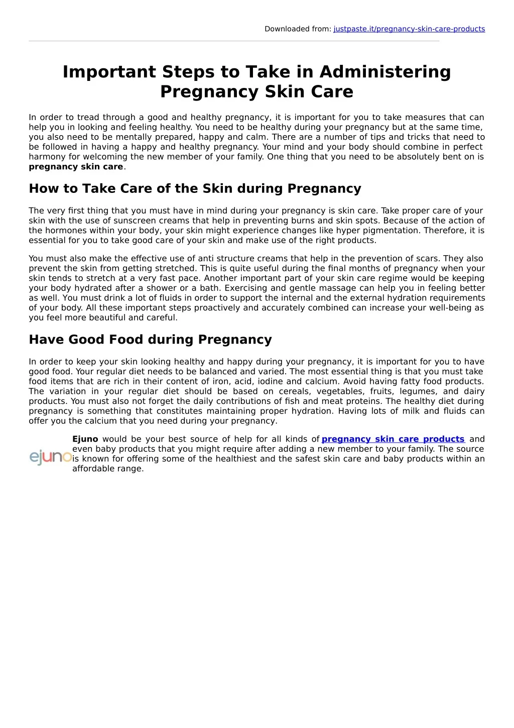 downloaded from justpaste it pregnancy skin care