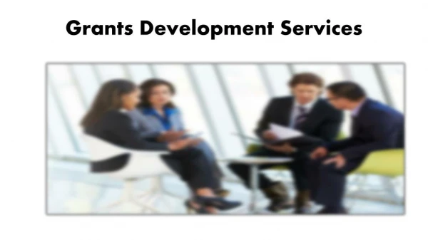 Grants Development Services