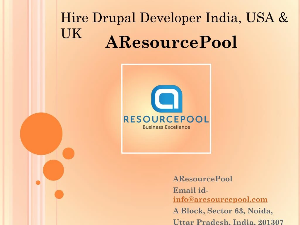 aresourcepool email id info@aresourcepool com a block sector 63 noida uttar pradesh india 201307