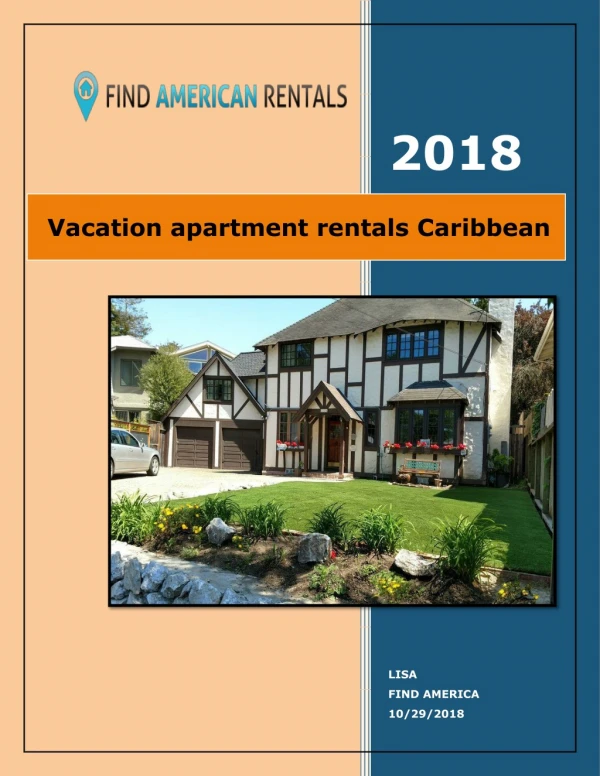 Vacation apartment rentals Caribbean