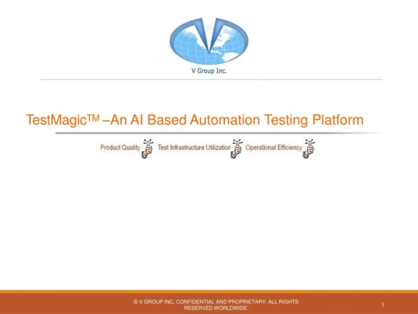 Introducing "TestMagic"- An AI Based Automation Testing Platform