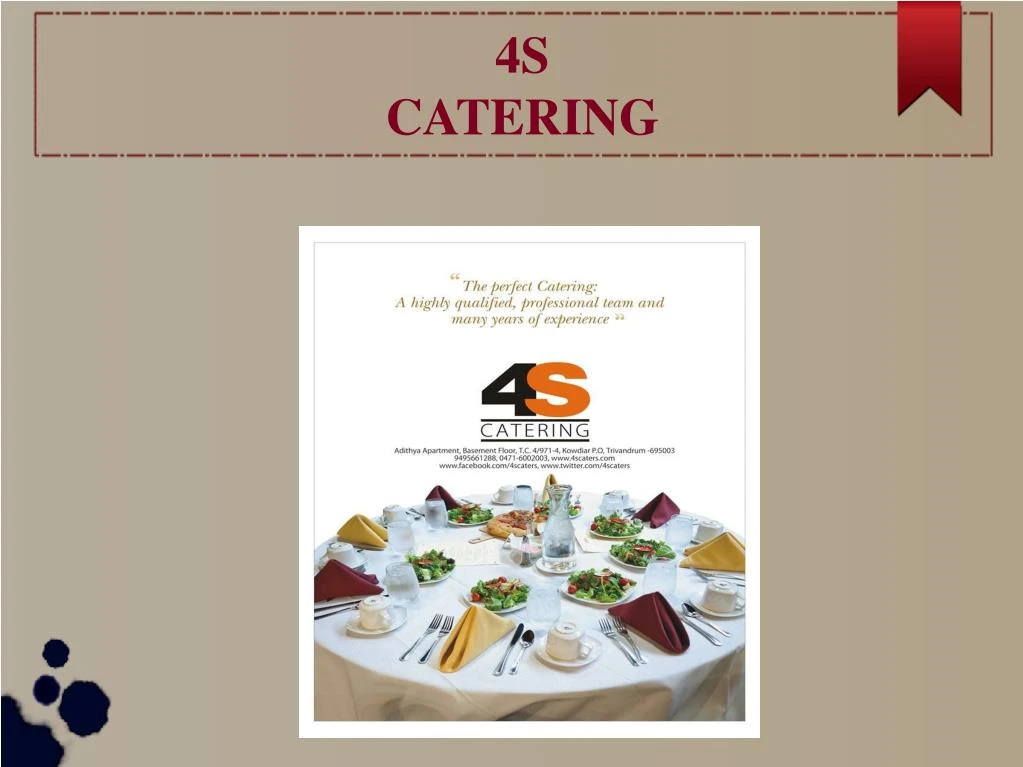 4s catering