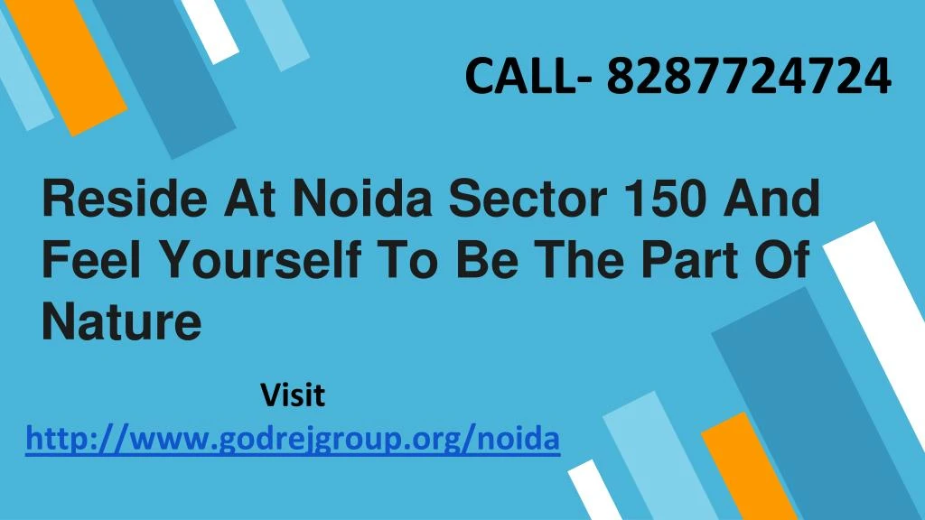 reside at noida sector 150 and feel yourself to be the part of nature