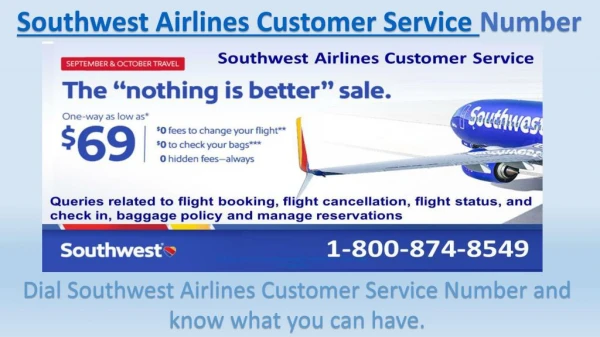 Have what you want with Southwest Airlines Customer Service