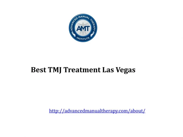 Best TMJ Treatment Las Vegas