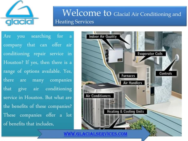 Hire the Commercial A/C Repair Service Offered by Glacial