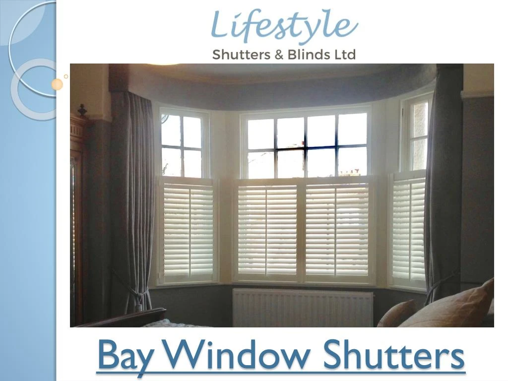 bay window shutters