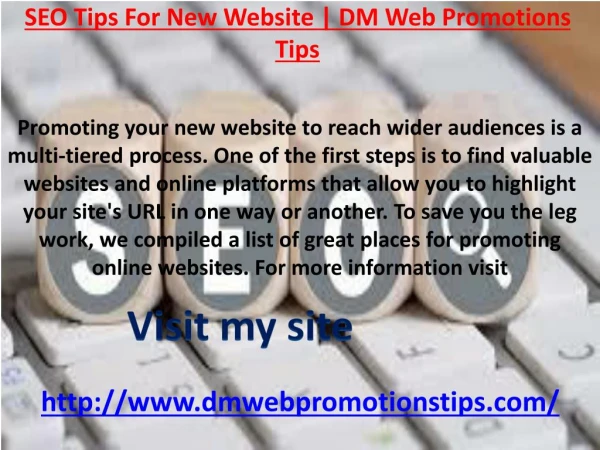 promoting your new website to reach wider