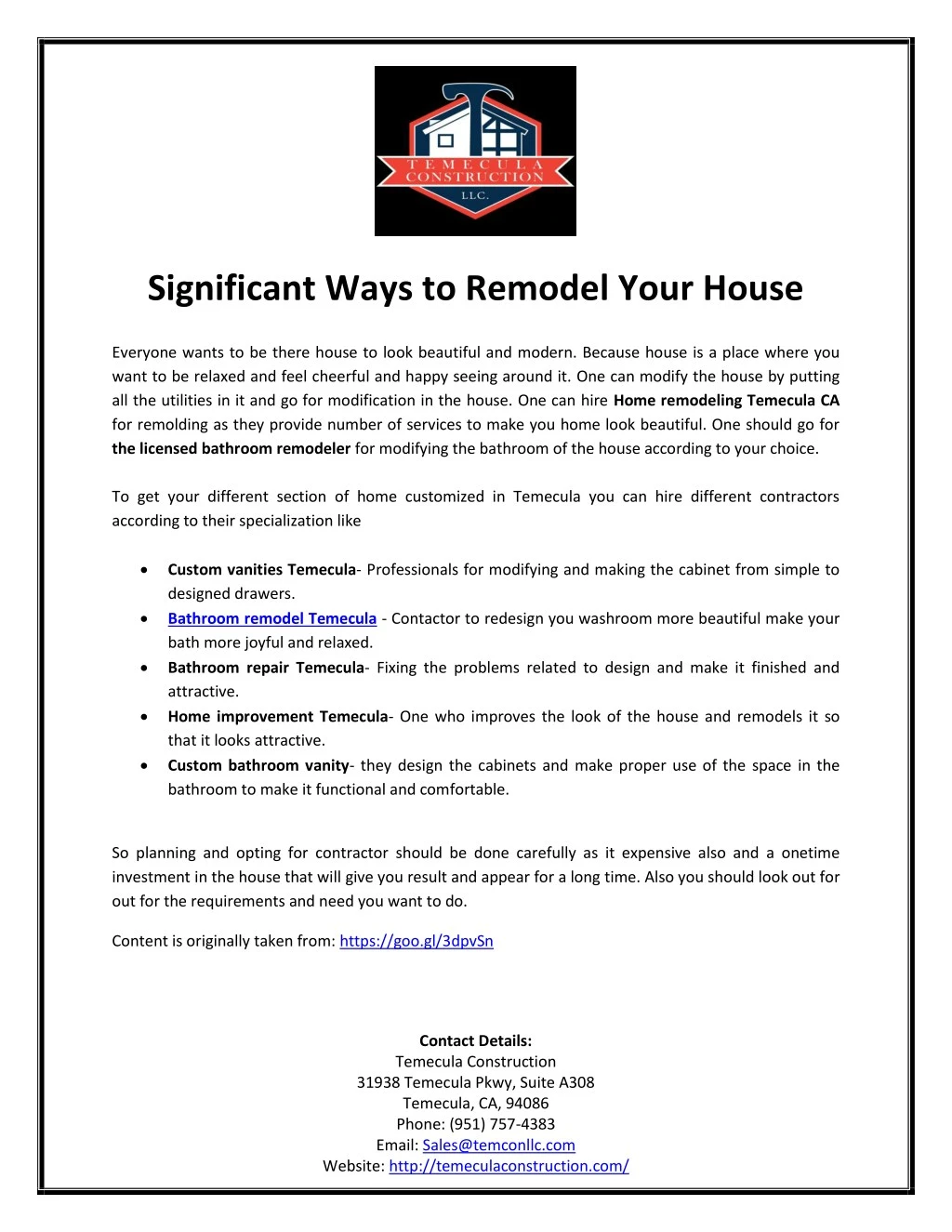 significant ways to remodel your house