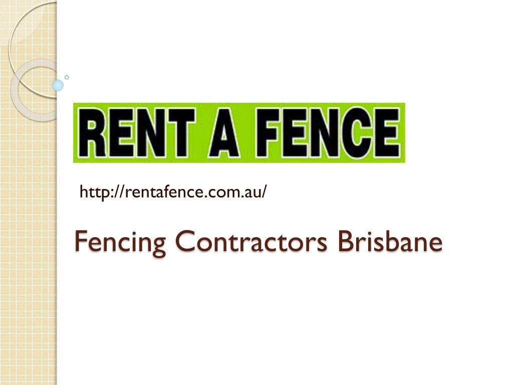 fencing contractors brisbane