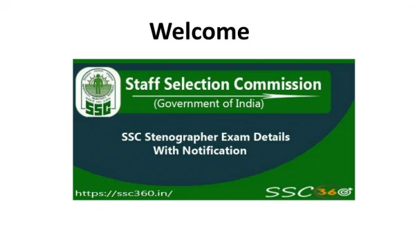 SSC Stenographer Recruitment 2018 - Check Last Date, Notification Out