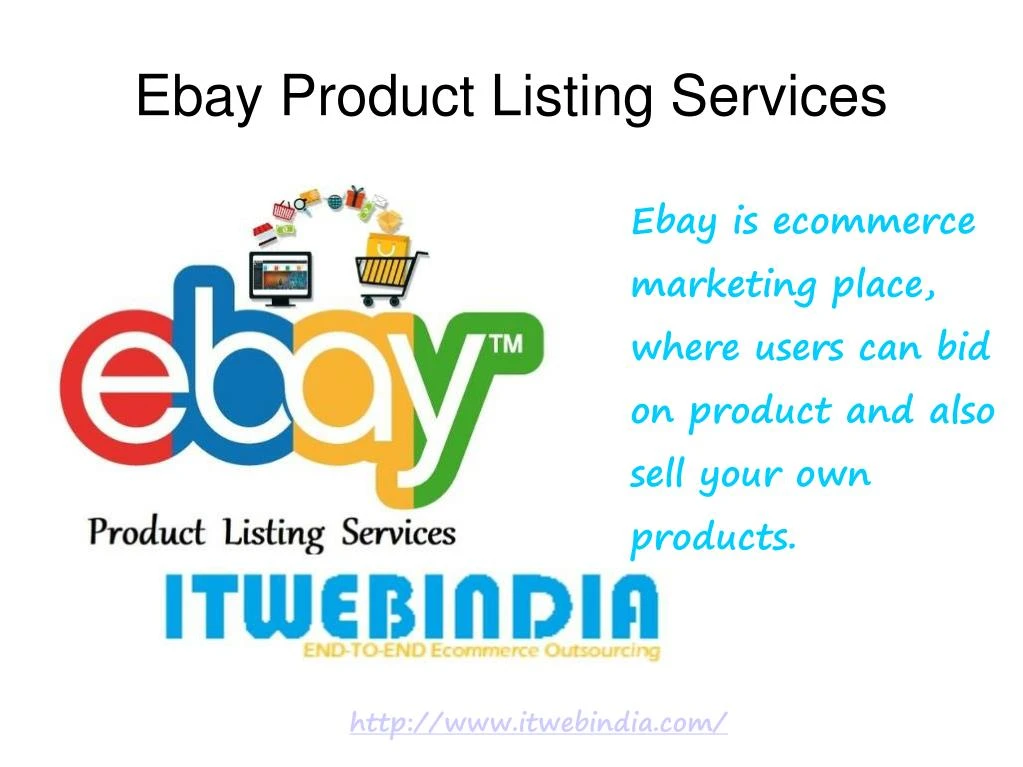 ebay product listing services
